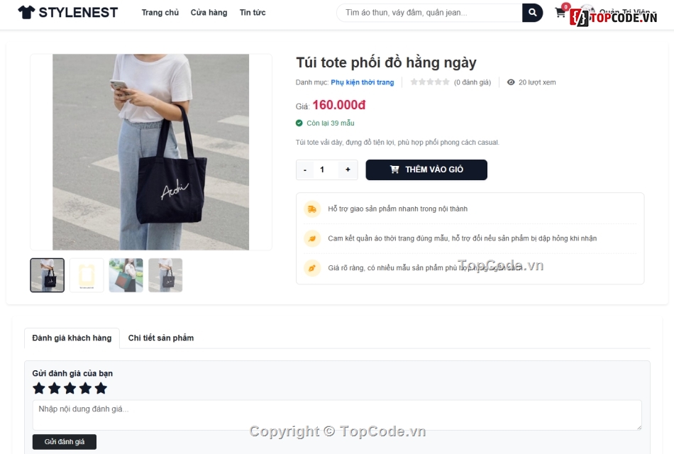 Website bán hàng,Web bán hàng,Website mua bán,bán quần áo